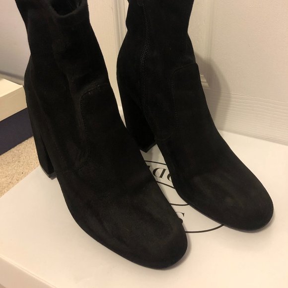 Steve Madden Isabelle Suede Boots - Picture 2 of 4